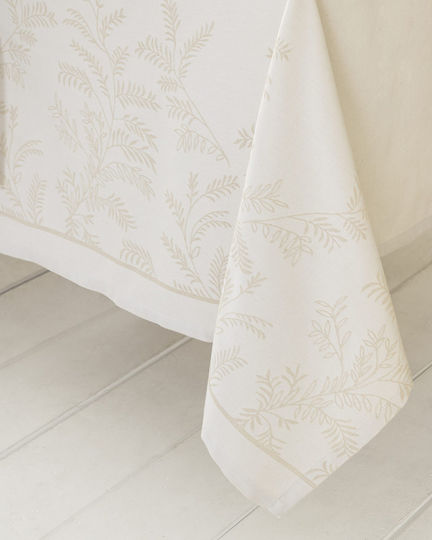 Nima Τραπεζομάντηλο Beige 160x265εκ.