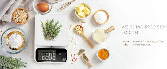ETA Digital Kitchen Scale Up To 5kg White