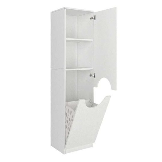 Megapap Floor Bathroom Column Cabinet W45xD40xH180cm White