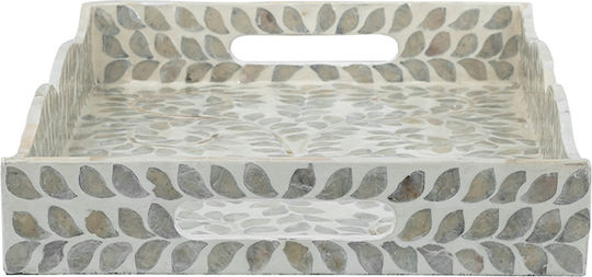 Artekko Decorative Wooden Tray 45x30x6cm