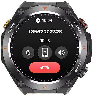 Smartwatch Kc82 Gps și Monitorizare a Somnului Negru Unitek
