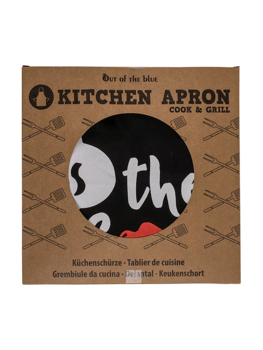 Out of the Blue Blue Kitchen Apron 60x80cm 16041A1
