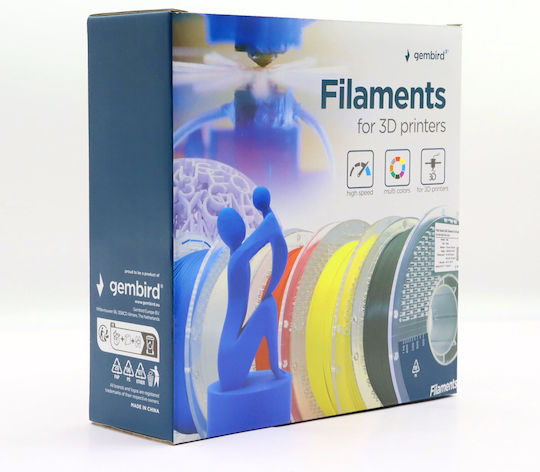 Gembird ABS 3D Printer Filament 1.75mm Red 1kg