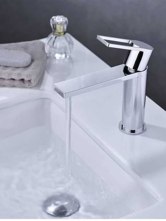 Mischung Waschbeckenarmatur Silber