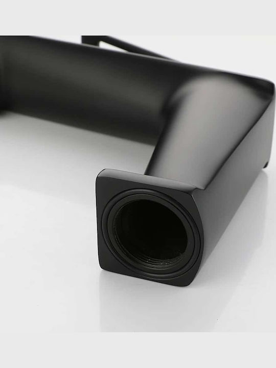 Mischung Waschbeckenarmatur Schwarze