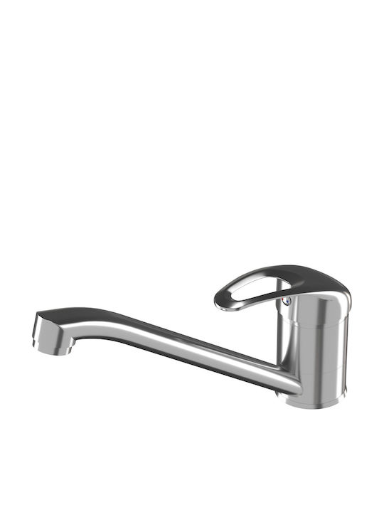 Granitan Retro Waschbeckenarmatur Silber