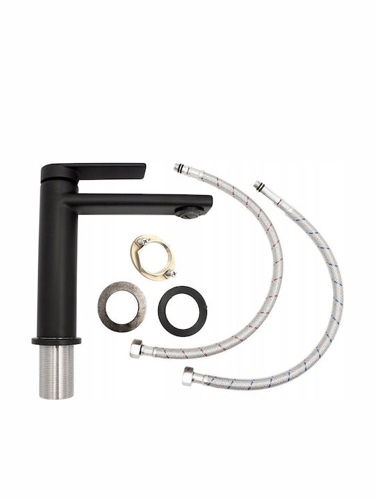 Granitan Retro Waschbeckenarmatur Schwarze