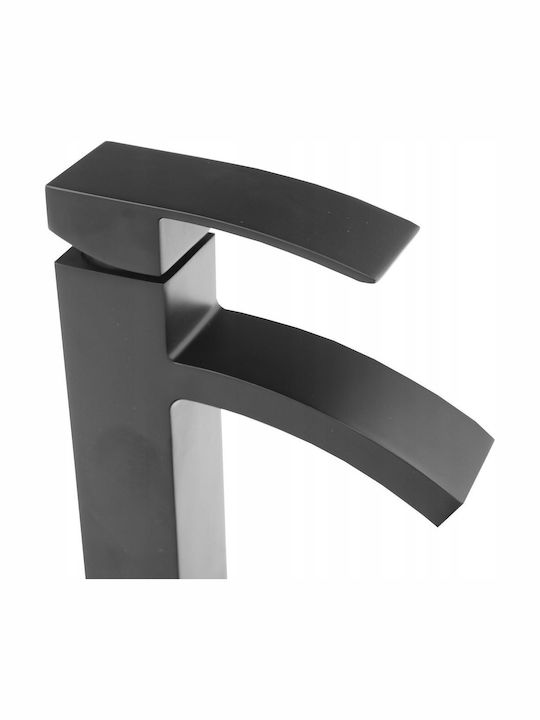 Granitan Mixing Sink Faucet Waterfall Black