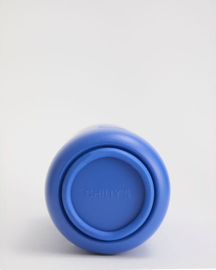 Chilly's Series 3 Μπουκάλι Θερμός Ανοξείδωτο BPA Free 500ml Pacific Blue