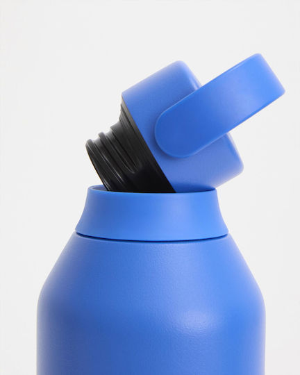 Chilly's Series 3 Μπουκάλι Θερμός Ανοξείδωτο BPA Free 500ml Pacific Blue