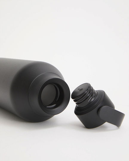 Chilly's Series 3 Thermos Bottle Stainless Steel BPA Free 500ml Onyx Black