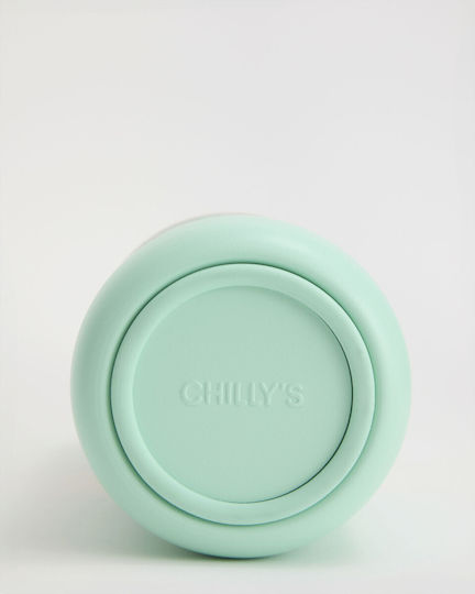 Chilly's Series 3 Bottle Thermos Stainless Steel BPA Free 1lt Opal Green