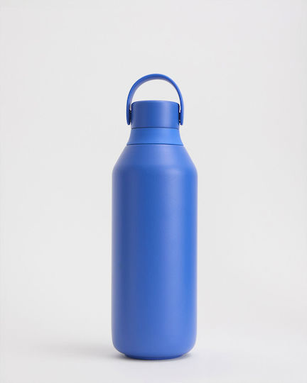 Chilly's Series 3 Μπουκάλι Θερμός Ανοξείδωτο BPA Free 500ml Pacific Blue