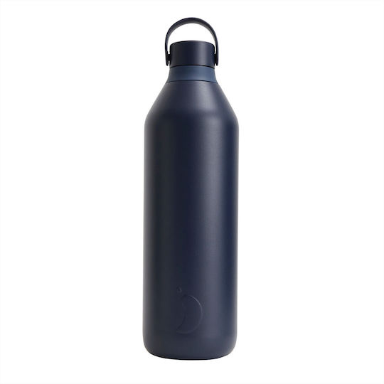 Chilly's Series 3 Μπουκάλι Θερμός Ανοξείδωτο BPA Free 1lt ASTRAL NAVY BLUE