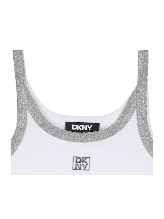 Kids Sleeveless Top White