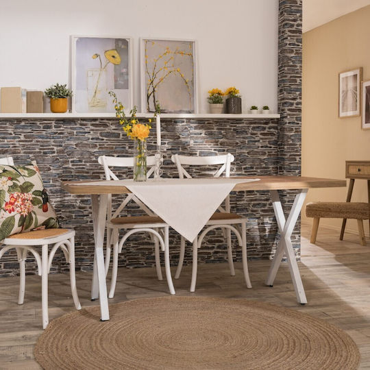 Teoran Καρέ Alora 90x90εκ.