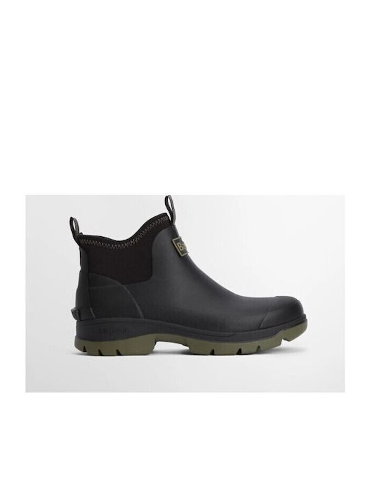 Barbour Ανδρικές Γαλότσες Εργασίας Μαύρες