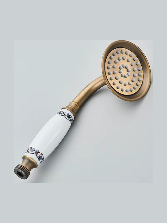 Retro Mixing Bathtub Faucet Complete Set Bronze