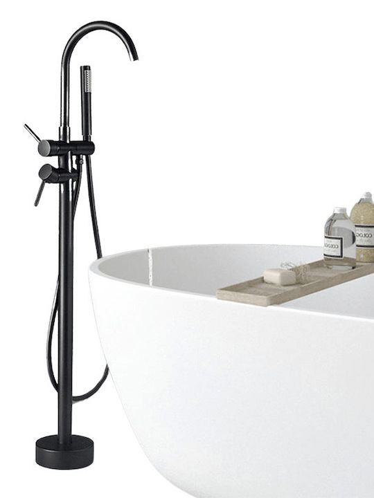 Mischbatterie Badewanne Komplettes Set Schwarze