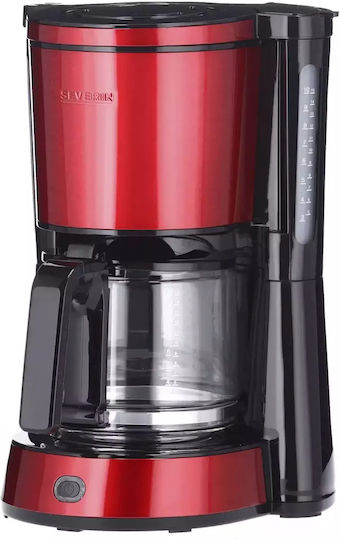 Severin KA-4817 KA 4817 Филтър кафе машина 1000W Червено