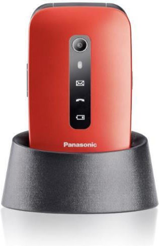 Panasonic KX-TU550 Single SIM Resistant Mobile Red
