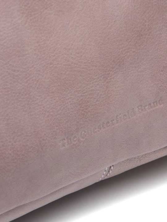 Leather Women's Shoulder Bag Lilac