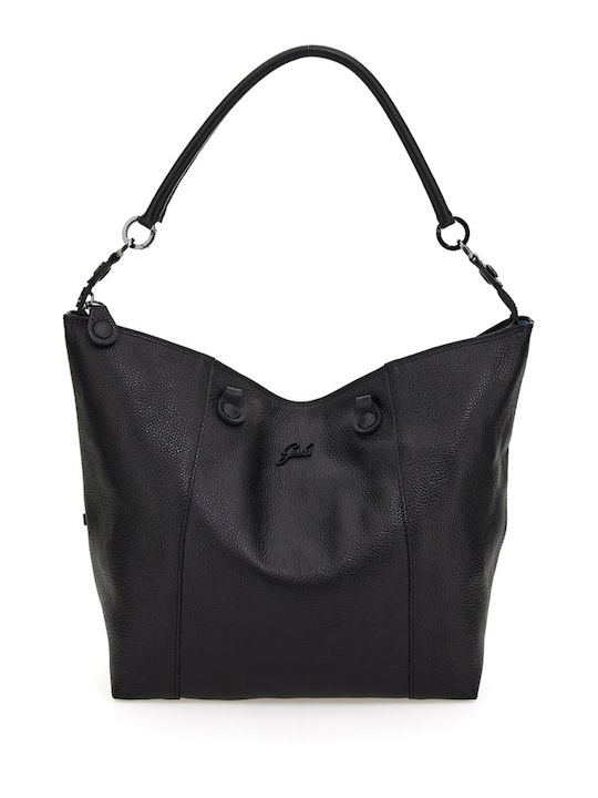 Δερμάτινη Γυναικεία Τσάντα Shopper Πλάτης Μπεζ