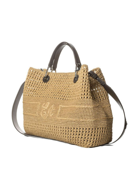 Emporio Armani Women's Beige Shoulder Bag