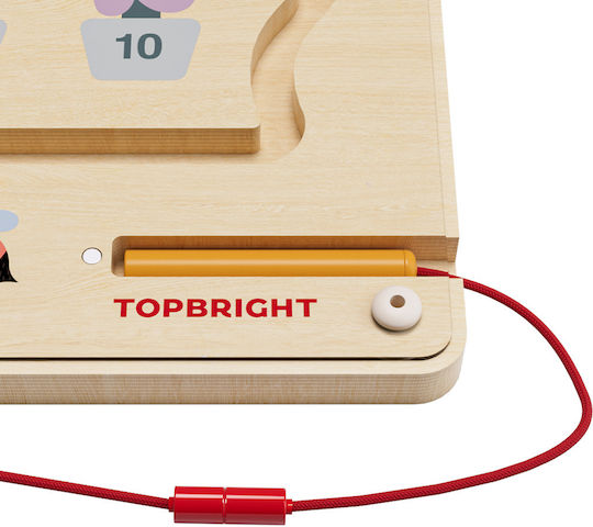 Topbright Дървен Лабиринт за 36+ Месеца