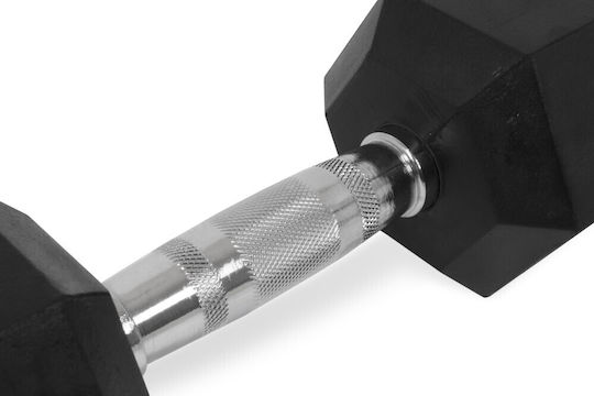 Optimum Дъмбел Шестоъгълник Гумен 1 x 40кг