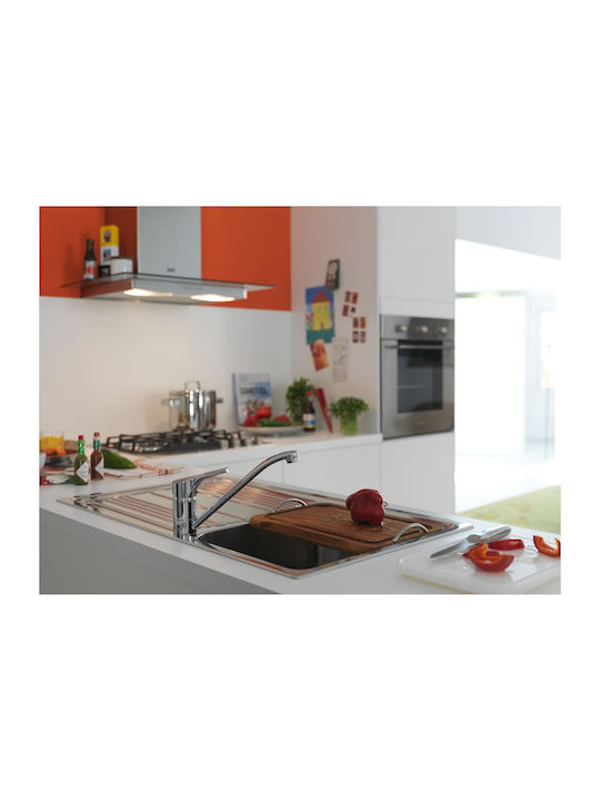 Franke Llx 611-79 Drop-In Kitchen Sink Inox L50xW79cm Gray