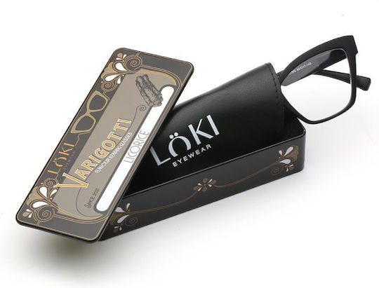 Loki Varigotti Damen Lesebrillen +1.50 in Schwarz Farbe 98159