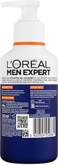 L'Oreal Paris Men Expert Power Age Face Cleansing Gel 260ml