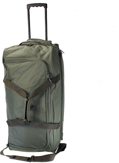 Seagull Sak Voyage 80l Khaki with Wheels Fabric L73xW32xH35cm