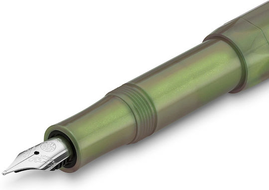 Kaweco Sport Stilou Extra Fine Verde din Plastic cu Cerneală Verde