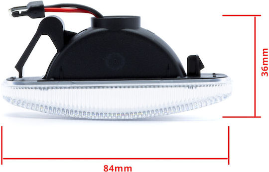 Einparts Dynamic Turn Signals Fiat Punto Grande Qubo Pandy Multipla
