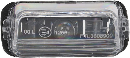 Einparts Automotive License Plate Light Peugeot
