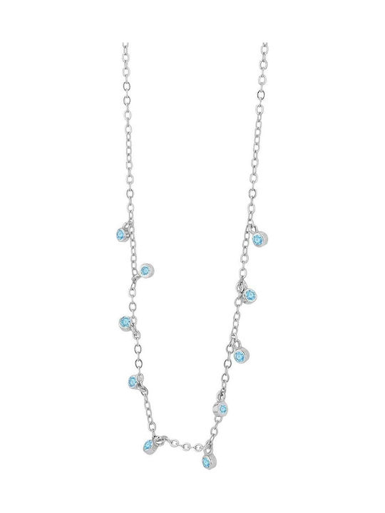 Akzent Akzent Κολιέ aus Silber mit Zirkon