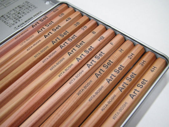 Kitaboshi Art Set 12 Pencils Special Drawing 9900 4972572990125