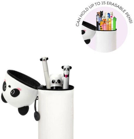 Legami Pencil Holder Silicone 2-in-1 Super Kawaii Panda