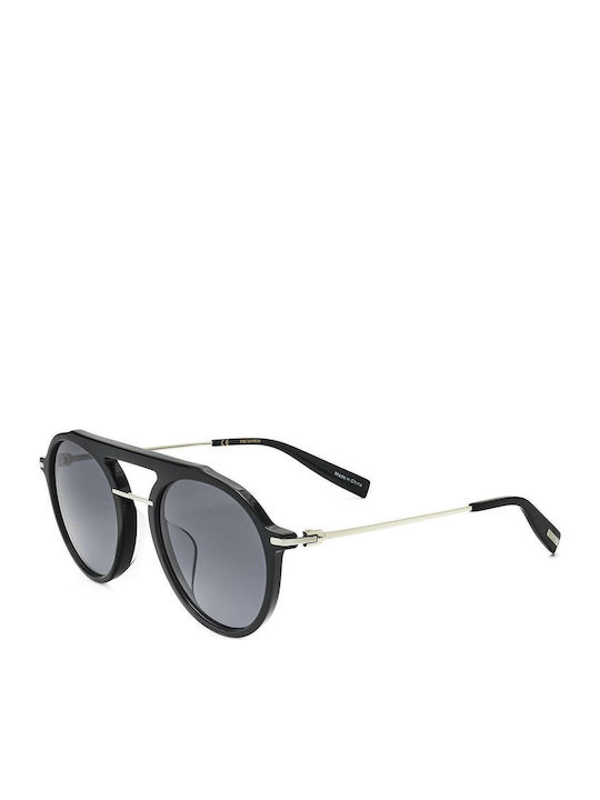 Trussardi Γυαλιά Ηλίου Μαύρα με Σκελετό Trussardi Γυαλιά Ηλίου Μαύρα με Σκελετό
