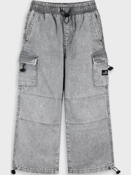 Kids Denim Grey Jeans Trouser