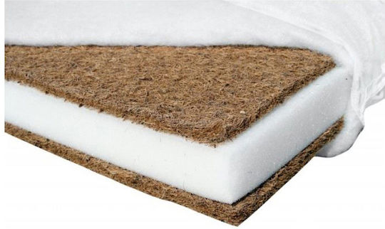 Smartic Saltea Ortopedică Pentru Pătuț cu Fibră de Cocos 70cmx105cmx8cm