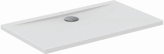 Ideal Standard Rectangular Acrylic Shower White Ultra Flat 120x70x4cm