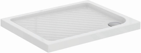 Ideal Standard Sevafresh Правоъгълена Порцеланов душ 100x80см Бял