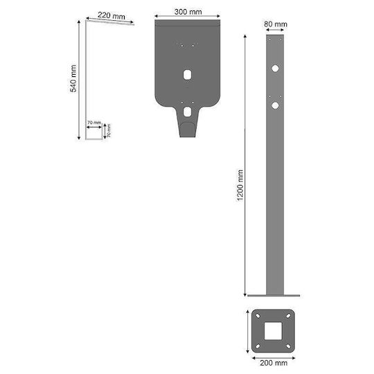 Generic Stand Ev Charging Station