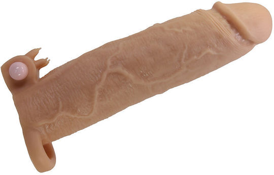 Pretty Love Προέκταση Πέους με Δόνηση Flesh 17.018cm