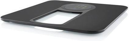 ETA Digitale Badezimmerwaage 150kg mit Körperfettmessung Schwarze ETA978190000