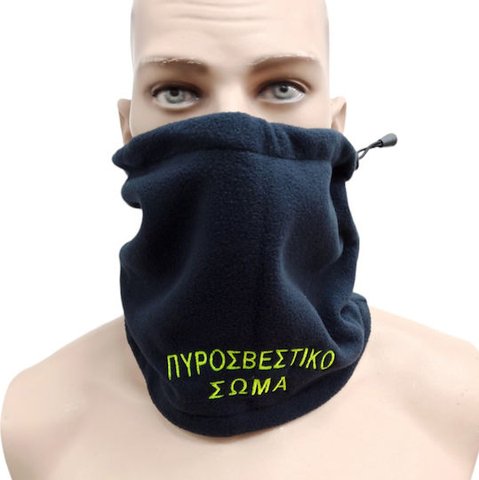 Fire Brigade Fleece Neck Warmer Becomes Beanie Solspsneck