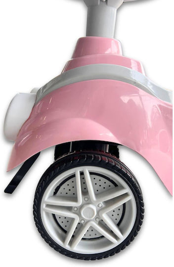 Car Ride On Pink Baby Push Walker